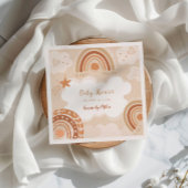 Boho Rainbow Baby shower Servet