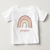 Boho Rainbow Baby T-Shirt (Voorkant)