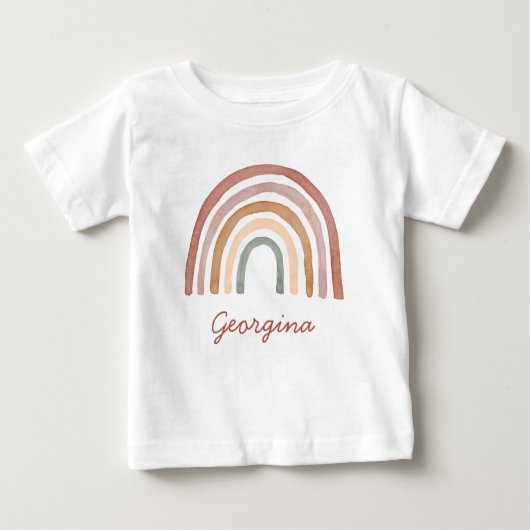 Boho Rainbow Baby T-Shirt (Voorkant)