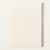 Boho Rainbow & Bear Nursery Art | Neutral Baby  Planner (Achterkant)