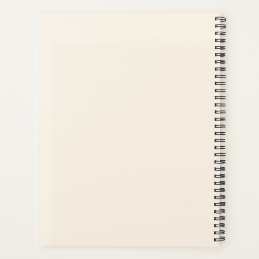 Boho Rainbow & Bear Nursery Art | Neutral Baby  Planner (Achterkant)