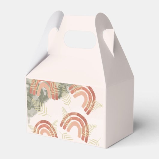 Boho Rainbow Bedankdoosjes (Voorkant Zijde)