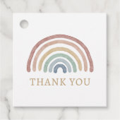 Boho Rainbow Bedankjes Labels (Voorkant)