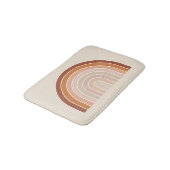 Boho Rainbow Beige Terracotta Badmat (Gekanteld)