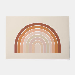 Boho Rainbow Beige Terracotta Deurmat