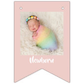 Boho Rainbow Birthday Banner | Eerste verjaardag (Tweede vlag)