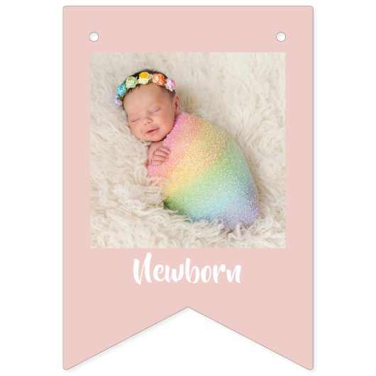 Boho Rainbow Birthday Banner | Eerste verjaardag (Tweede vlag)