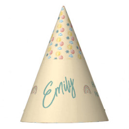 Boho Rainbow Birthday Magic voor meisjes Feesthoedjes
