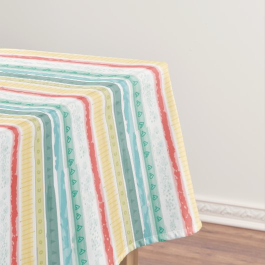 Boho Rainbow Birthday Party Kinder Tafelkleed (Voorbeeld)