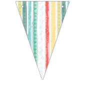 Boho Rainbow Birthday Party Kinder Vlaggetjes (Derde vlag)