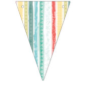 Boho Rainbow Birthday Party Kinder Vlaggetjes (Tweede vlag)