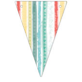 Boho Rainbow Birthday Party Kinder Vlaggetjes (Eerste vlag)