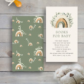 Boho Rainbow Books Informatiekaartje