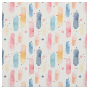 Boho Rainbow Brush Stippen & Lijnen Stof