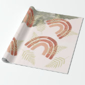 Boho Rainbow Cadeaupapier (Uitgerold)