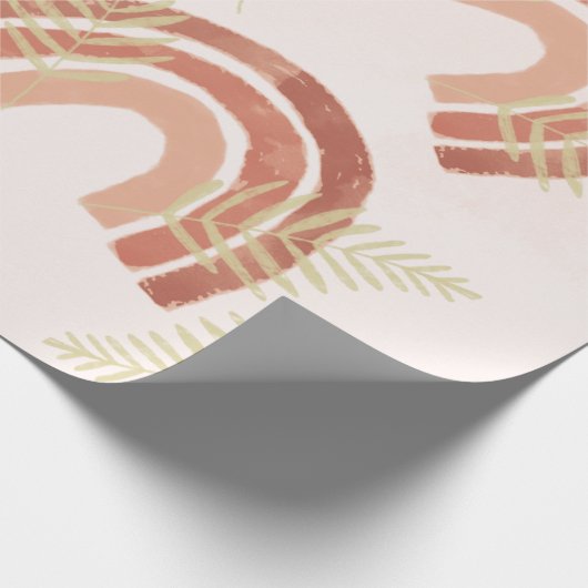 Boho Rainbow Cadeaupapier (Hoek)