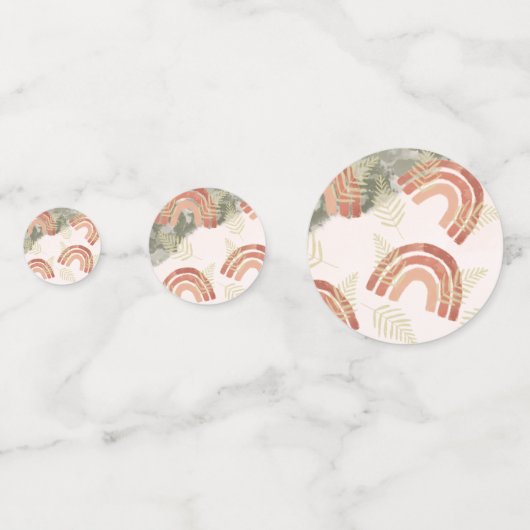 Boho Rainbow Confetti (Voorkanten)