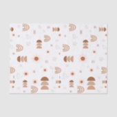 Boho Rainbow Desert Tissue Paper Tissuepapier (Voorkant)