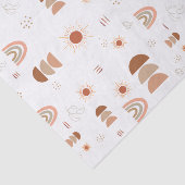 Boho Rainbow Desert Tissue Paper Tissuepapier (Detail)