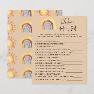 Boho Rainbow die het beste spel voor mama kent