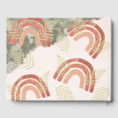 Boho Rainbow Gastenboek (Achterkant)