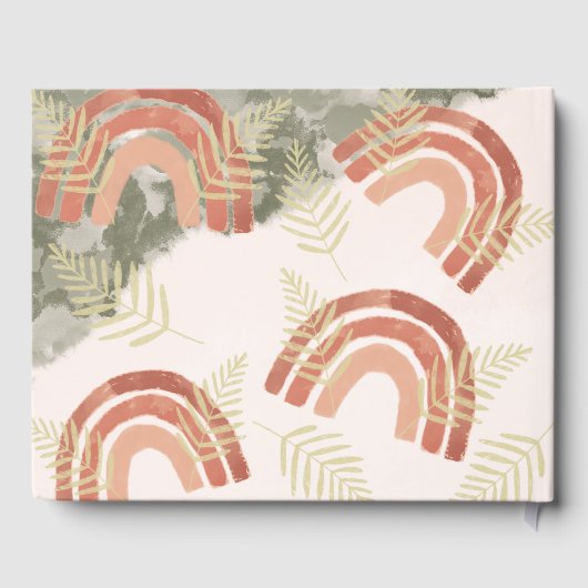 Boho Rainbow Gastenboek (Achterkant)