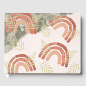 Boho Rainbow Gastenboek (Voorkant)