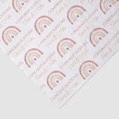 Boho Rainbow Gefeliciteerd met het tijdschrift Tissuepapier (Detail)