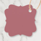 Boho Rainbow Girl Baby Shower Thank You Bedankjes Labels (Achterkant)