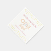 Boho Rainbow Girl nederful Servet (Hoek)