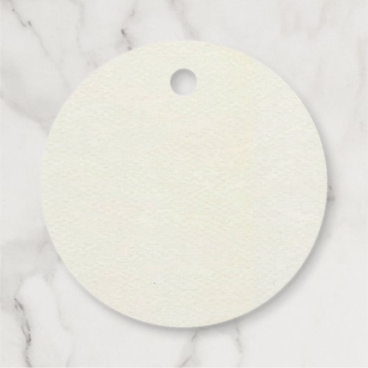 Boho Rainbow Gold Circle Bedankt Label (Achterkant)