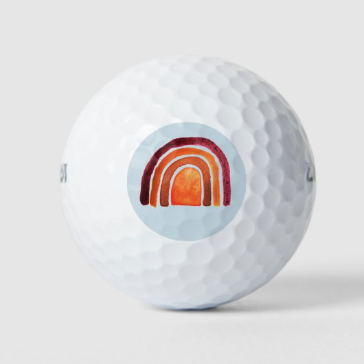 BOHO RAINBOW GOLFBALLEN (Voorkant)