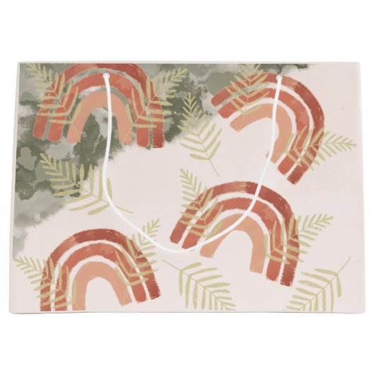 Boho Rainbow Groot Cadeauzakje (Voorkant)