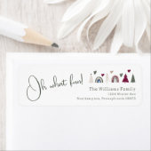 Boho Rainbow Heart Oh wat leuk! Retouradres Etiket (Insitu)