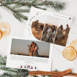 Boho Rainbow & Hearts Joy in All Things 4 Foto Feestdagenkaart<br><div class="desc">Vier de vreugde van het seizoen met deze boho regenboog & harten vreugde in alle dingen 4 foto vakantie kaart. Het unieke en chique bewerkbare script creëer een vleugje charme en individualiteit. Het eenvoudige ontwerp is voorzien van kleurrijke boheemse regenbogen, harten en kerstbomen die een grillige wintersfeer oproepen. Met een...</div>