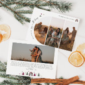 Boho Rainbow & Hearts Joy in All Things 4 Foto Feestdagenkaart