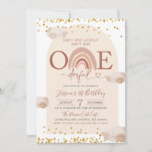 Boho Rainbow is geen nederige verjaardag. Kaart (Voorkant)