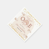 Boho Rainbow is geen prachtig verjaardagspapier Servet (Hoek)