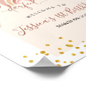 Boho Rainbow is geen prachtig welkomstbord Poster (Hoek)