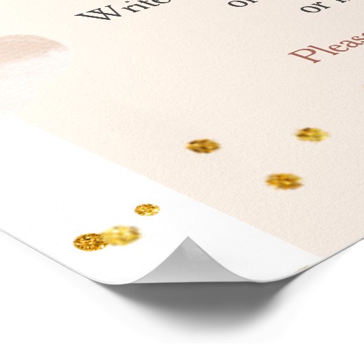 Boho Rainbow is niet haar prachtige tijdcapsule Poster (Hoek)