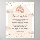 Boho Rainbow is niet haar prachtige tijdcapsule Poster (Voorkant)