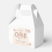 Boho Rainbow is niet haar prachtige verjaardagstaf Bedankdoosjes (Voorkant Zijde)