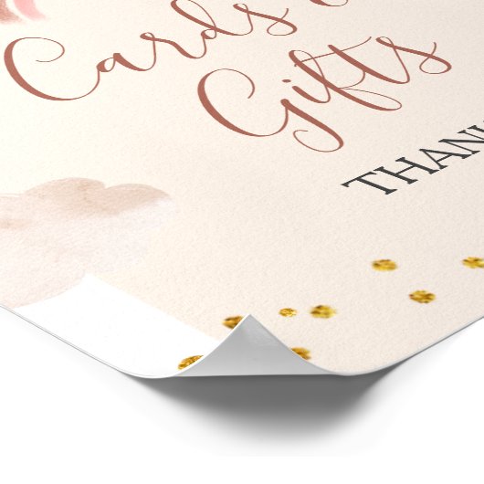 Boho Rainbow is niet zij Oneerlijke Kaarten & Gesc Poster (Hoek)