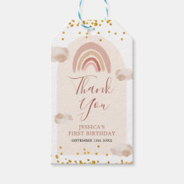 Boho Rainbow is niet zo'n lieve dank je wel Cadeaulabel