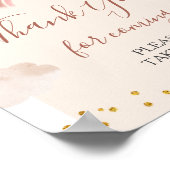 Boho Rainbow is niet zo'n lieve dank je wel Poster (Hoek)