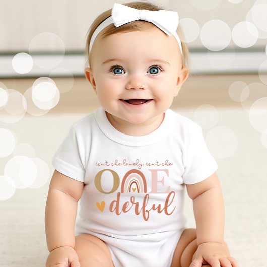 Boho Rainbow Is ze niet oderful Bodysuit