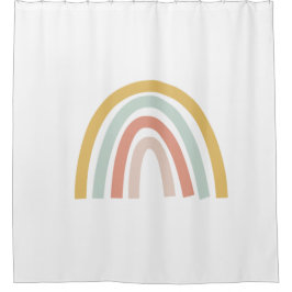 Boho Rainbow Kinder gepersonaliseerd Douchegordijn
