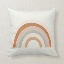 Boho Rainbow-kwekerijkkussens in neutronenroest