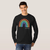 Boho Rainbow Love Letters Pride Lbgtqia 1 T-shirt (Voorkant volledig)