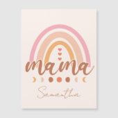 Boho Rainbow Mama met maanfasen (Voorkant)